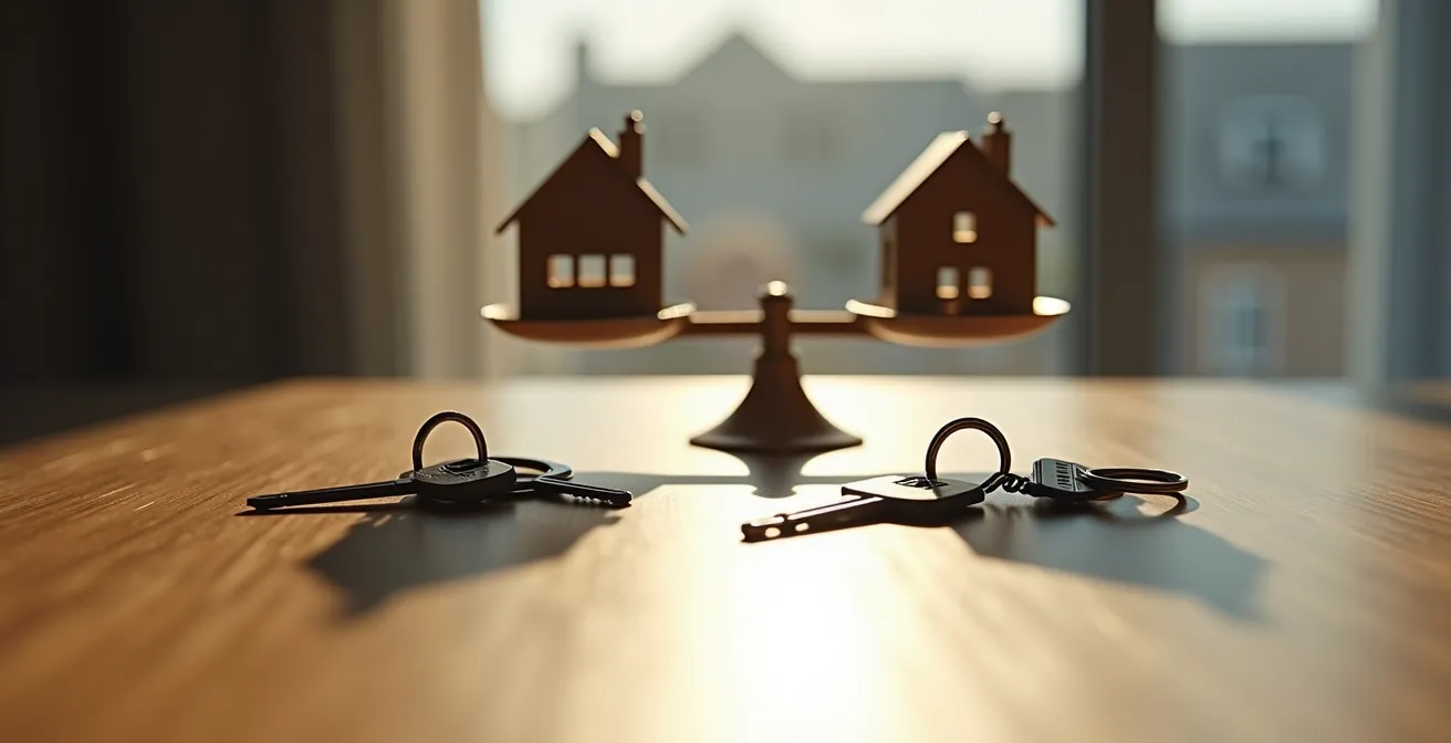 Représentation symbolique d'une convention d'indivision pour copropriété au Québec